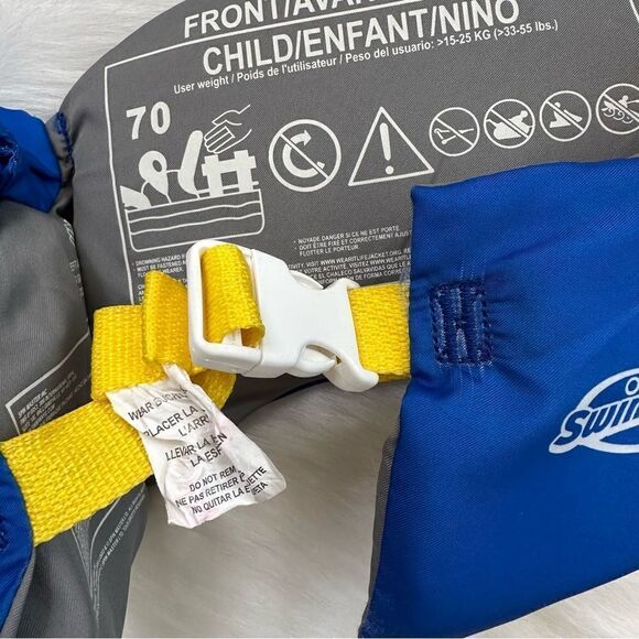 SwimWays Nickelodeon Paw Patrol Chase Learn-to-Swim Life Jacket - Picture 4 of 8